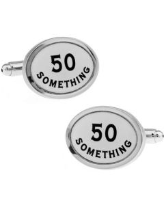 50 Something cufflinks
