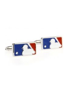 Baseball themed cufflinks