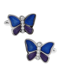 Blue Butterfly cufflinks