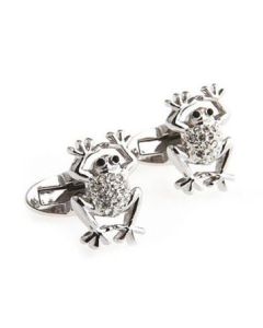 Frog and toad cufflinks