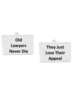 Funny Lawyer cufflinks