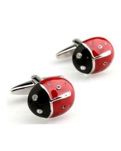 Ladybird cufflinks