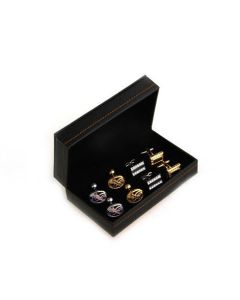 Up to four pairs of cufflinks in the box