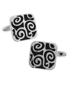 Maori inspired cufflink design