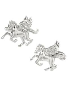 Pegasus horse cufflinks