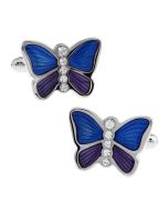Blue Butterfly cufflinks