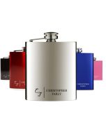 Personalised hip flask with initials and name